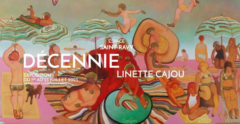 Ecrire à partir d'un univers visuel: Linette Cajou, superpositions et juxtaposition