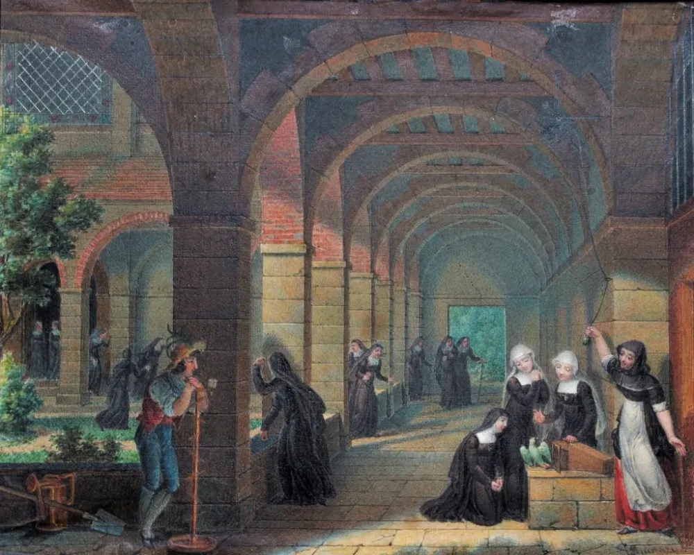 Retour au couvent de la Visitation, par Bernard Delzons