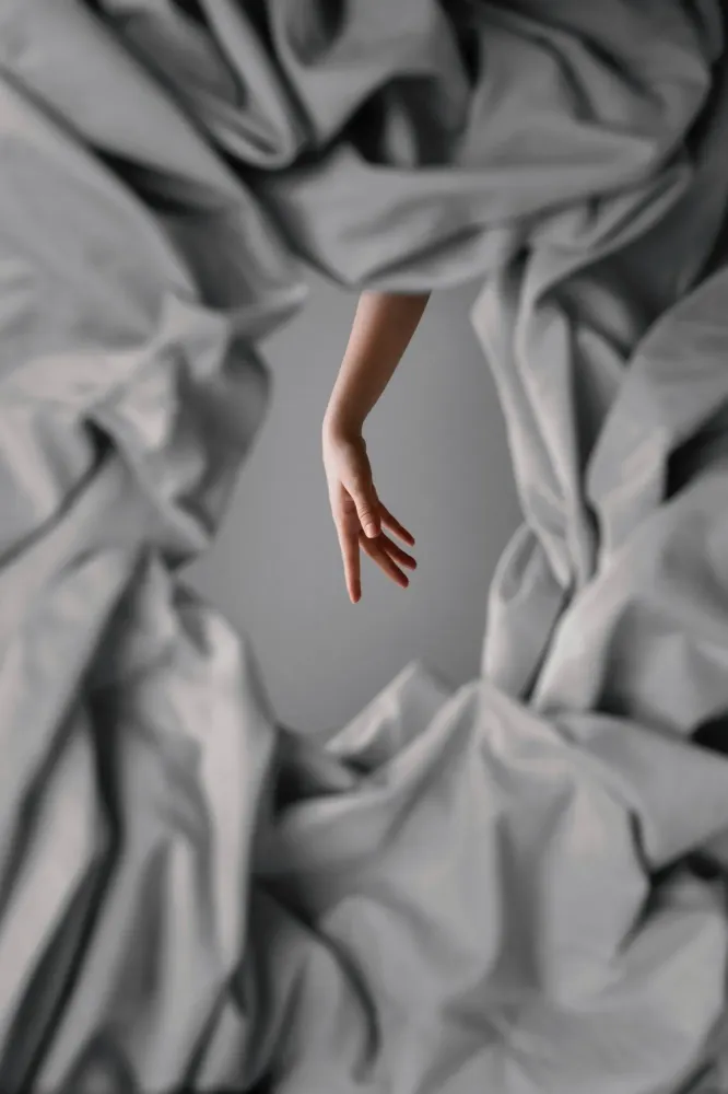 Marie en fuite, par Nyckie Alause