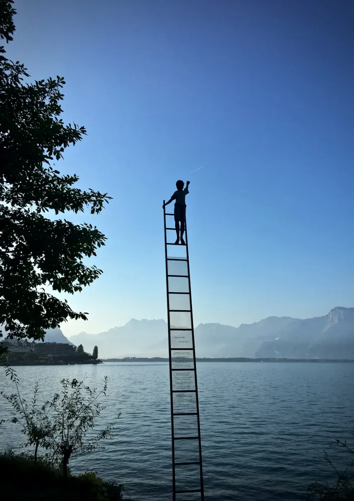 L’idée du vieux sage, par  Christiane Koberich